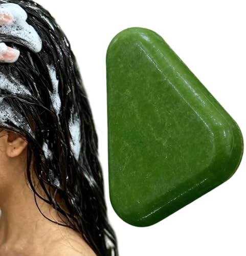 Jabón Para El Cabello - Acondicionador Natural De 100 Gramos,Pastilla De Champú Hidratante - para Reparación, Uso En Ducha Y Hogar, Crecimiento Capilar, Cuero Cabelludo, Viaje, para Mujeres Y