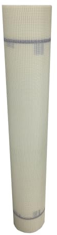 EINSIDE Treillis en fibre de verre pour plâtre certifié, Filet en fibre de verre certifié européen, Rouleau 1 x 50 mètres, 150 g/m²