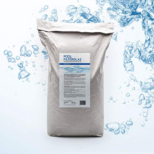 glassclean Pool Filterglas Granulat 1901 Glasklare Wasseraufbereitung