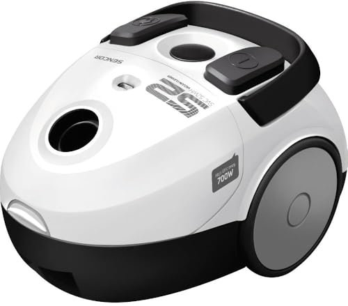 SENCOR 700 W 76 DB Aspirateur avec Sac, Blanc