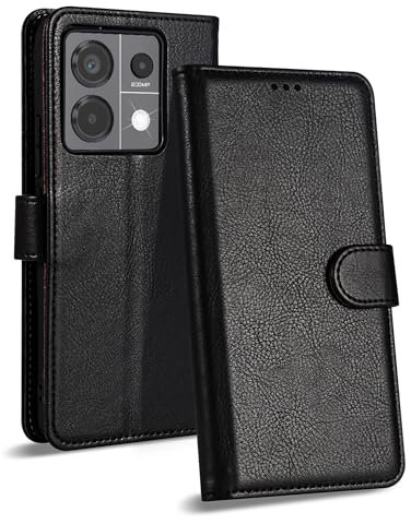 Case Collection für Xiaomi Redmi Note 13 Pro 5G Hülle - Leder Handyhülle mit Kartenfächern [RFID-Blockierung] Stoßfest [Ständer] Handy Schutzhülle für Redmi Note 13 Pro 5G Hülle