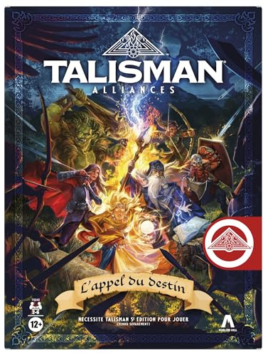 Avalon Hill Brettspiel Talisman Allianzen: Ruf des Schicksals, Brettspiel, Erweiterung Talisman, erfordert Talisman 5. Edition zum Spielen – französische Version