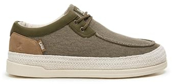 Lois Bamba Yute walabi con Cordones Hombre Color: Kaki Talla: 44