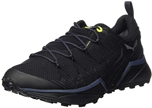 SALEWA, Dropline Gore-Tex Herren Speed Hiking Schuhe, Schwarz, 44.5