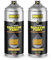 DESIGNER RADIATOR SPRAY PAINT – 1 x 400 ml - SATIN FINISH - NO PRIMER OR TOP COAT - PROFESSIONAL STANDARD - FAST DRY - Radiators, Hot Water Pipes, Tanks, Enamel & Metal - up to 100°C - CATALAN YELLOW