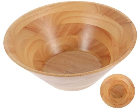 Alipis Bol à Fruits Bois De Hêtre Bol De Service Forme pour Snacks Et Desserts Pratique Et pour Table Et Cuisine Dimensions