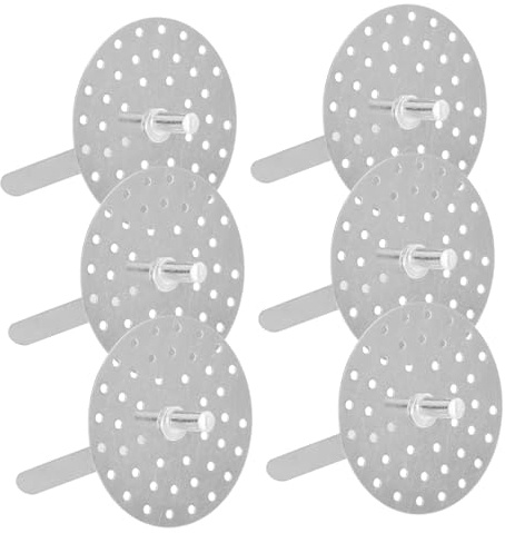 Amosfun Entonnoir Inox Filtre Amovible en Acier Inoxydable, Crépine de Rechange Cuisine et Laboratoire, Lot de 6 Pièces