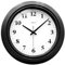 TAHEAT Orologio da Parete Silenzioso Vintage Nero Moderno 25cm | Rotondo | Batteria Inclusa | Ideale per Soggiorno Camera Ufficio Cucina