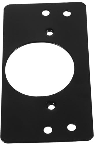 DIYEAH 2piezas Placa De Reparación De Bisagras Para Muebles De Gabinete De Placa Base De Bisagra Kit De Reparación De Puerta Para Reparar Daños