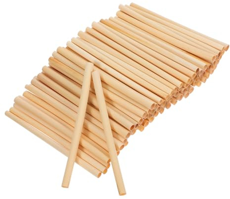 ADOCARN 100 Stück Schilfrohr Bienenröhren 15cm x 0,5-0,8cm Imker Bienenhaus Zubehör Für Wildbienen Nistplätze Gartenschutz Naturmaterial Nachfüllröhren