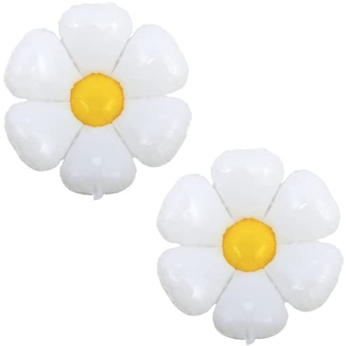DIWULI süßes Blumen Ballon-Set 2 Stück Groß - Party Deko