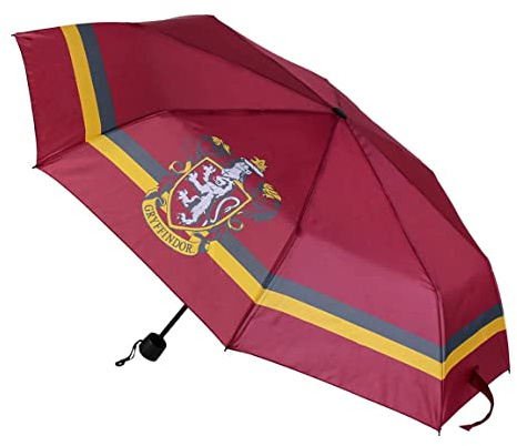 Harry Potter Taschenschirm Regenschirm Gryffindor Design Geschenk manueller Schirm 97 cm Durchmesser Fiberglas