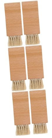 CALLARON 6pcs Shoes Polishing Brush Soft Shoe Brush for Dance Cleaning Tool Fine Workmanship for Safe and Chic Use