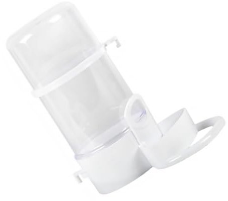 JUMPLAWN Automatic Hamster Feeder Food Dispenser Refillable Feeder for Hamster Hedgehog Pet Supplies Visible Food Basin