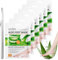 6 paires Masque Pieds Exfoliant,Masque Pied Peeling,Masques Peeling Exfoliant Pieds,Soin Des Secs Et Crevassés,Avec Équipement De Pédicure,à l'Aloe Vera
