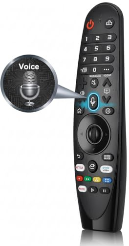 Telecomando magico per LG Smart TV con controllo vocale, ricambio per MR20GA, AN-MR20GA, AKB75855501, compatibile con OLED, NanoCell, UHD, 4K, LED