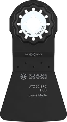 Bosch 10x Lama per raschietto ATZ 52 SCF | per Colla, Vernice su legno, Larghezza 52 mm, Professional Accessorio Utensile multifunzione