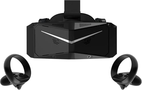 Pimax Crystal Light Hochauflösendes PC-VR-Headset mit 8K-Auflösung & 120Hz - Für SteamVR-Spiele, Flug- & Rennsimulatoren - Controller enthalten, Teilzahlungsvariante