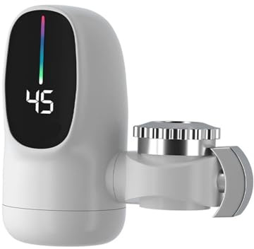 Kitchen Home Instant Electric Water Heater Faucet Three Seconds Heating Intelligent Digital Display Hot and Cold Dual Use