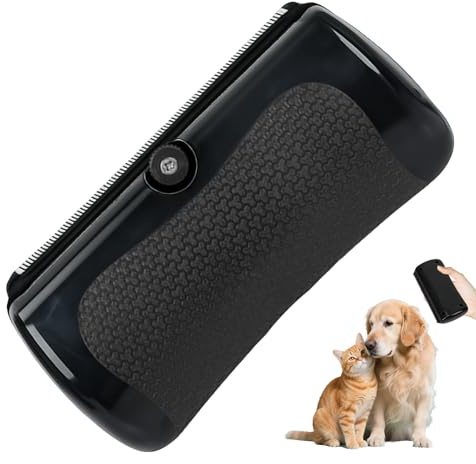 LgCiXli Spazzola sottopelo per cani e cani, spazzola sottobosco, spazzola professionale per peli corti fino a 6 cm, efficace cura del pelo