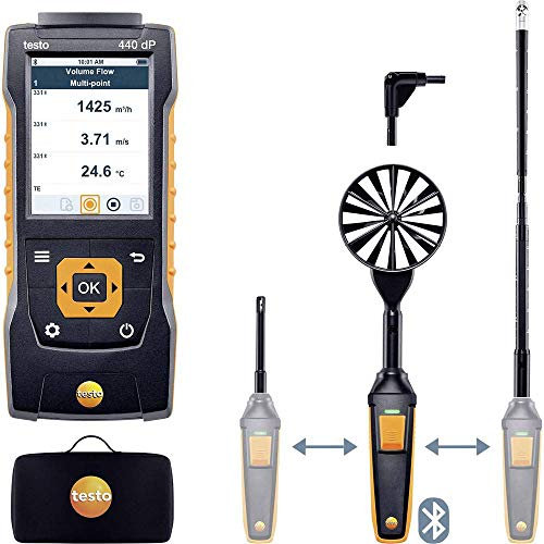 Testo 440 delta P Air Flow ComboKit 2 Bluetooth®