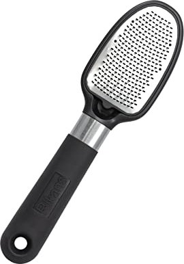 Rikans Foot File Foot Rasp Callus Remover Dead Skin Remover Double Sided Foot Scrubber Foot Care Pedicure Tool to Remove Hard Skin Can Be Used Wet or Dry Skin Surgical Grade Stainless Steel File
