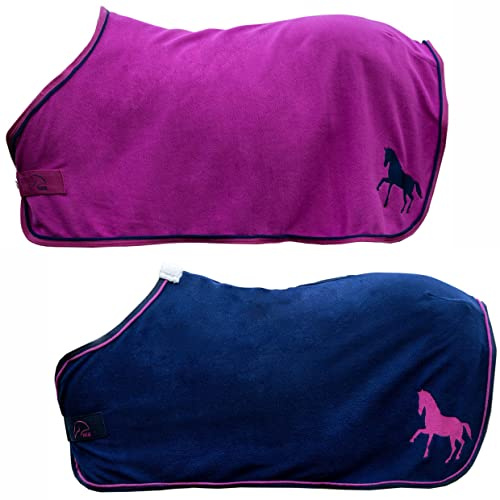 HKM Mini couverture de selle équestre canneberge 95