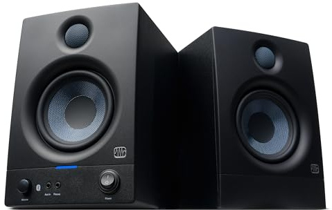 PreSonus Eris - Monitores de Estudio Bluetooth 4.5BT, par — 4.5 Pulgadas, Altavoces Activos para producción de música de Campo cercano, Mezcla y grabación de Audio