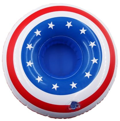 Vaguelly 5piezas Posavasos Inflables para Piscina Diseño De Estrellas Paquete De Resistente Al Agua para Fiestas