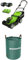 Greenworks G24X2LM41K4X Kabelloser Akku Rasenmäher für Flächen bis zu 440 m², 41 cm Schnittbreite, 2 x 24V 4Ah-Akkus und Doppelladegerät + Greenworks Tools 120l Gartenabfallsack