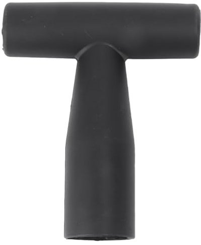 T Grip Shovel Handle,Plastic Snow Scoop Handle,Strong Lightweight Non Slip Snow Shovel Handle Digging Raking Tool for Shovels Fork Spade Garden Accessories (3.4cm Inner)