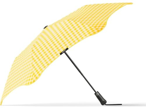 BLUNT Metro Windproof Travel Umbrella - 39 Compact Umbrella for Wind and Rain, Portable, Heavy Duty, UV Protection - Lemon & Honey