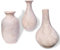 Artisoul® Set di 3 Vasi in Ceramica Piccoli Vasi Fiori Vaso Decorativo da Interno, Vaso per Minimalista Mensola Appartamento Cucina Tavolo Soggiorno Camera da Letto Ufficio Decorazione, Rose