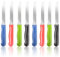 XIKAYA Frühstücksmesser,Brötchenmesser,Steakmesser,8er-Set, Messerset zum Schneiden,Tafelmesser,Schneidemesser,Riffelmesser, Tomatenmesser aus Edelstahl(bunt)