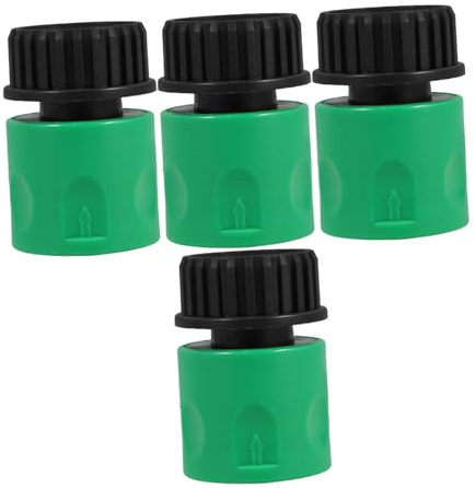BESTonZON 4pièces Adaptateur De Lavage De Pont Connecteurs De Jardin Plastique Accessoires De Tuyau Arrosage Raccords De Tuyau Arrosage Outils De Jardin