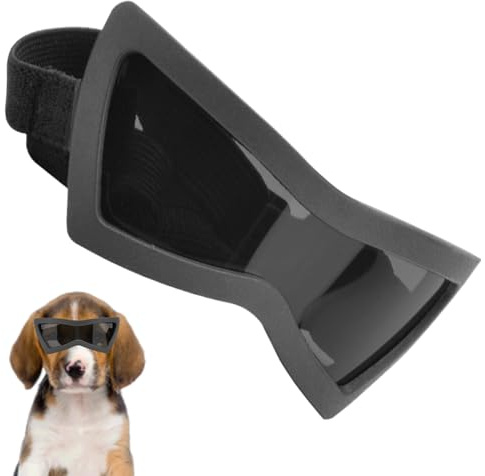 Hunde Sonnenbrille - PC Winddichte Hund Schutzbrillen Augenschutz | Haustier Augenschutz für Hunde, Welpe Brillen mit verstellbarem Riemen für Strandtrips -Abenteuer -Sommerausflug Katze