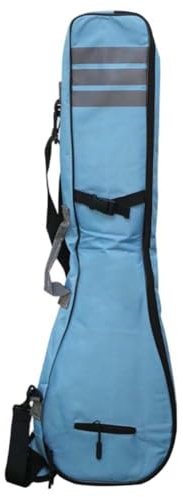 Opatiny Kanu Paddel Tasche Kajak Paddel 3-teilige Aufbewahrungstasche mit Reißverschlusstaschen und verstellbarer Schnalle 91 x 27 cm Blau