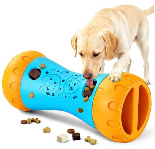 Blanlody Jouet Chien interactif,Jouet Chien Occupation pour Stimule Le QI | jouet interactif chienpour Améliorer le QI, puzzle chien pour Toute Race Jouet Distributeur Croquettes Chien pour Cadeau
