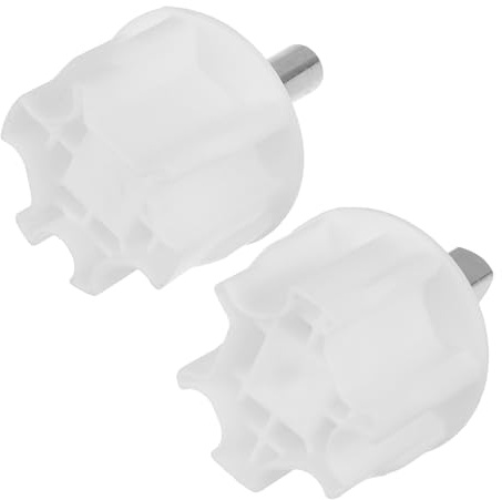 Housoutil Markisen Endkappen 2 Stück 65mm PVC Ersatzteile mit Pavillonrahmenverbinder für Faltpavillons und Sonnensegel Outdoor Zubehör