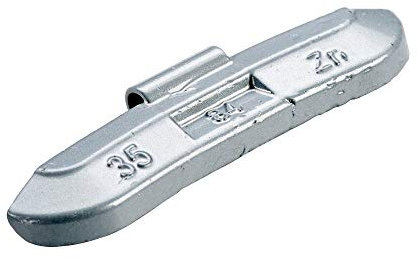 Perfect Equipment Auswuchtgewichte Stahlfelgen Silber beschichtet 35g | Wuchtgewichte Schlaggewichte Stahlfelgen | Schlaggewichte Reifen