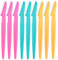 9 Pcs Eyebrow Razors Multipurpose Fine Hair Remover Precisely Eyebrow Trimmer Portable Facial Hair Sharp Removers