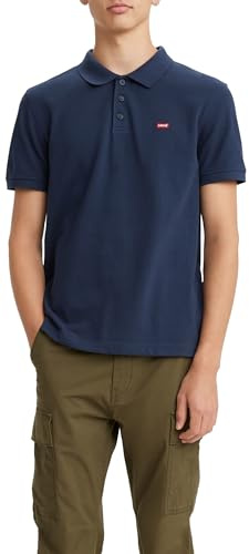 Levi's Housemark Polo, T-shirt Uomo, Dress Blues, M