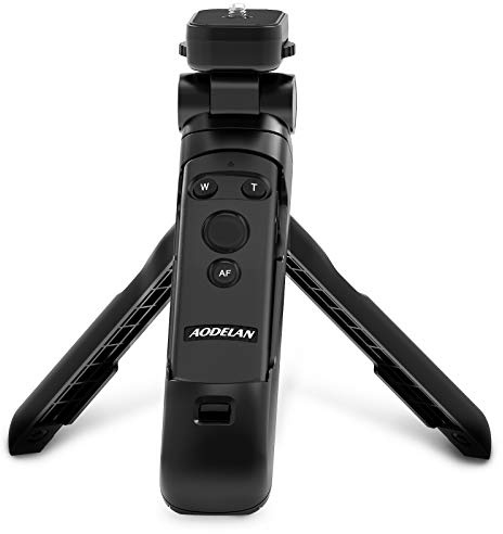 AODELAN Camera Stativ mit Fernbedienung Handgriff für Vlogging, Kompatibel mit Canon EOS RP, EOS R, R5, R6, M50, 6D Mark II, 77D, 850D, 800D, 200D, 250D, 90D, EOS M6 Mark II