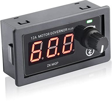 Diymore Motor Speed Controller PWM DC 5V 9V 12V 18V 24V 30V 12A Adjustable Speed Regulator Generator,MGP Motor Governor with Dual MOS Driver