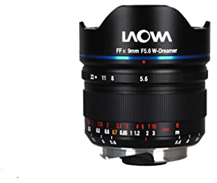 Venus Laowa FFⅡ 9 mm F5.6 W-Dreamer Ultra-Weitwinkelobjektiv für Sony E-Mount Kamera, schwarz