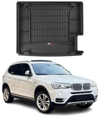 OMAC Kofferraumwanne für BMW X3 G01 2017-2023 Schwarz | 3D-Passform, Premium, Laderaumwanne, Kofferraummatte, Allwetter, fahrzeugspezifisches Produkt, Antirutsch, wasserdicht