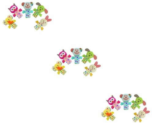 VICASKY 15 Stück Tierfinger Fingerpuppen Kinder Fingerpuppen Fingerspielzeug Kinder Fingerpuppe