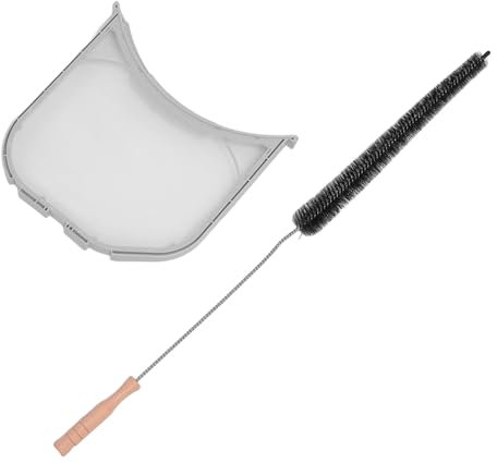 Qcwwy Dryer Lint Screen, Multifunction Dryer Lint Filter Clothes Dryer Replacement Part High Efficient Filter with Cleaner Brush Stable Dryer Lint Screen Trap for Dryers