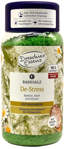 2er Pack Dresdner Essenz Badesalz De-Stress 2 x 600g