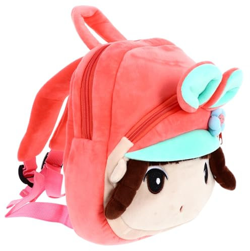GALPADA Junge Mädchen Rucksack Schul Plüsch Tasche Cartoon Tasche Schulter Platzsparendes Design Zum Sammeln Von Heften Und Leichtgängig Schöne Dekoration Für Junge Mädchen in Schule